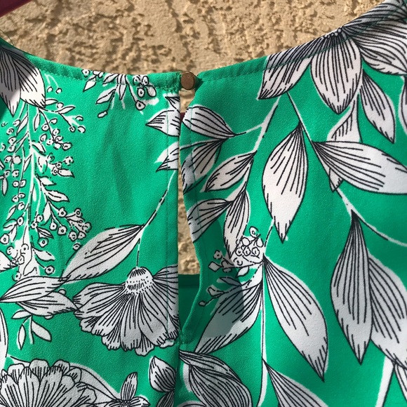 Floral Green Dress - Picture 7 of 7